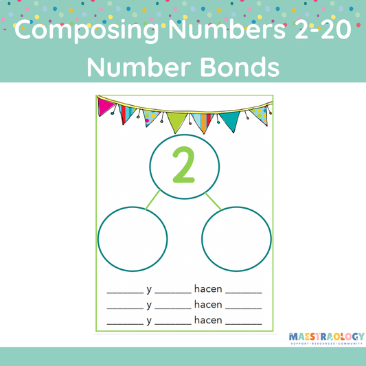 Composing Numbers 2-10- Number Bonds