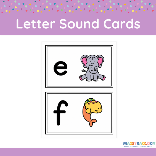 Letter Sound Cards